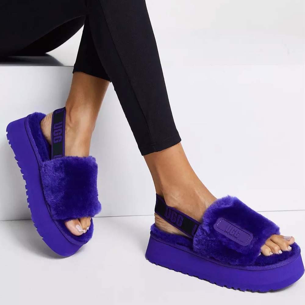 Ugg Disco Slide in Violet